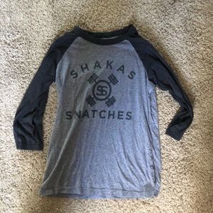 Shakes & Snatches 3/4 Tee